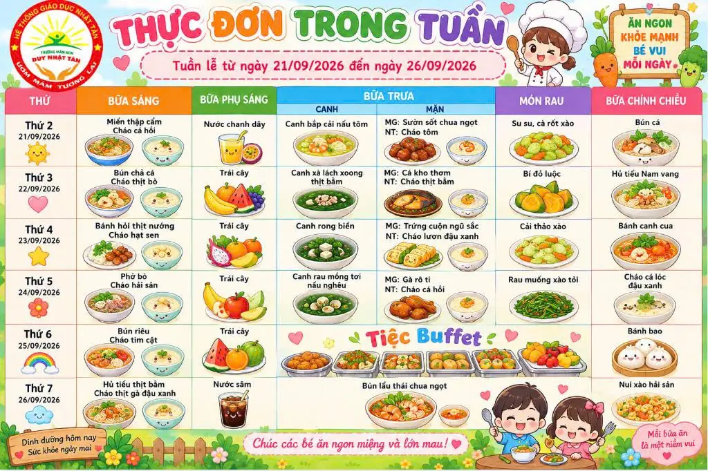 TRƯỜNG MẦM NON DUY NHẬT TÂN