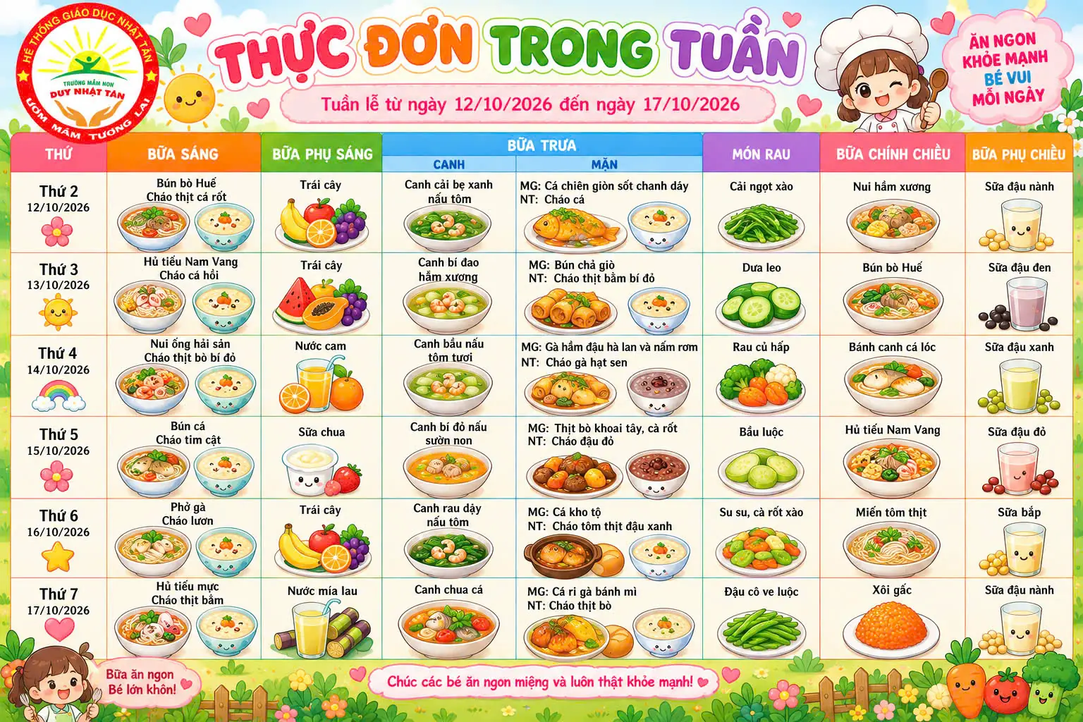 TRƯỜNG MẦM NON DUY NHẬT TÂN
